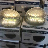 Solar Fence Lights. Handy and Easy to use (Pack of 4)