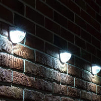 Solar Fence Lights. Handy and Easy to use (Pack of 4)